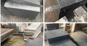 镇江 芝麻黑地铺石材