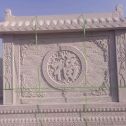 镇江 芝麻白花岗岩屏风，照壁，影壁