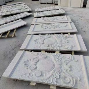 镇江 芝麻白干挂雕花板