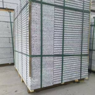 镇江 芙蓉白3公分厚磨圆边、拉槽，楼梯踏步