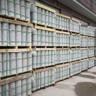 镇江 芝麻白挡车柱、阻车桩、隔离柱