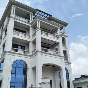 镇江芝麻白别墅干挂效果展示