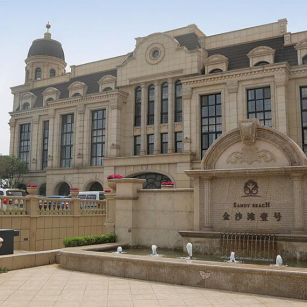 镇江花岗岩黄金麻建筑外墙干挂案例