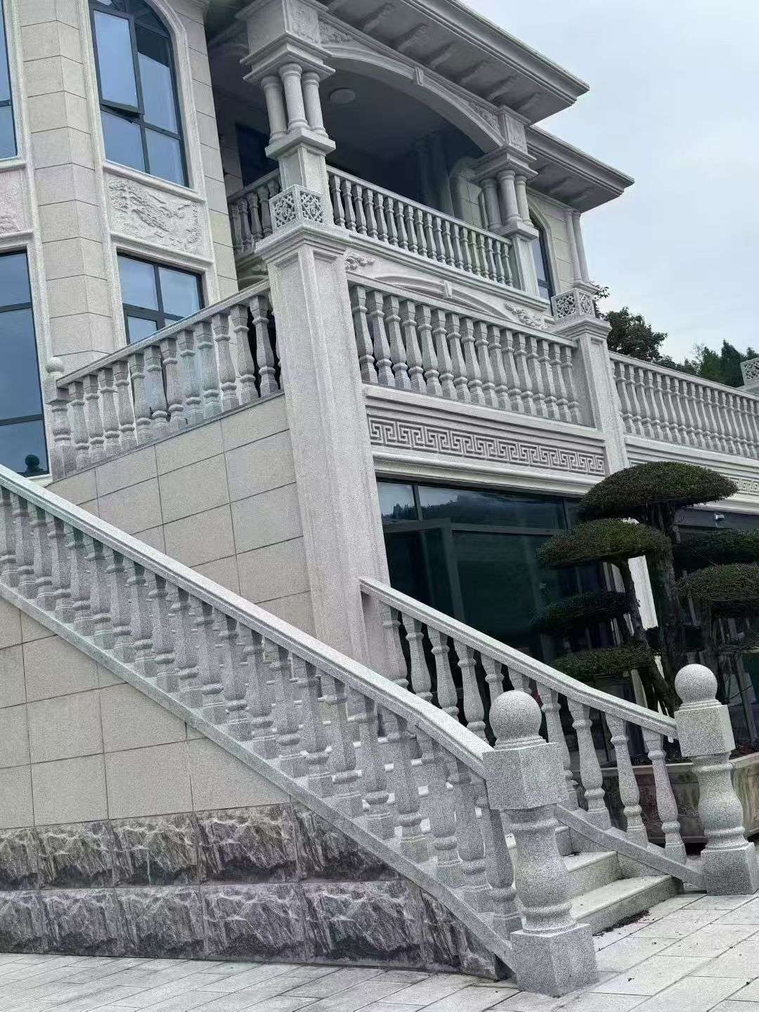 镇江 芝麻白别墅，栏杆