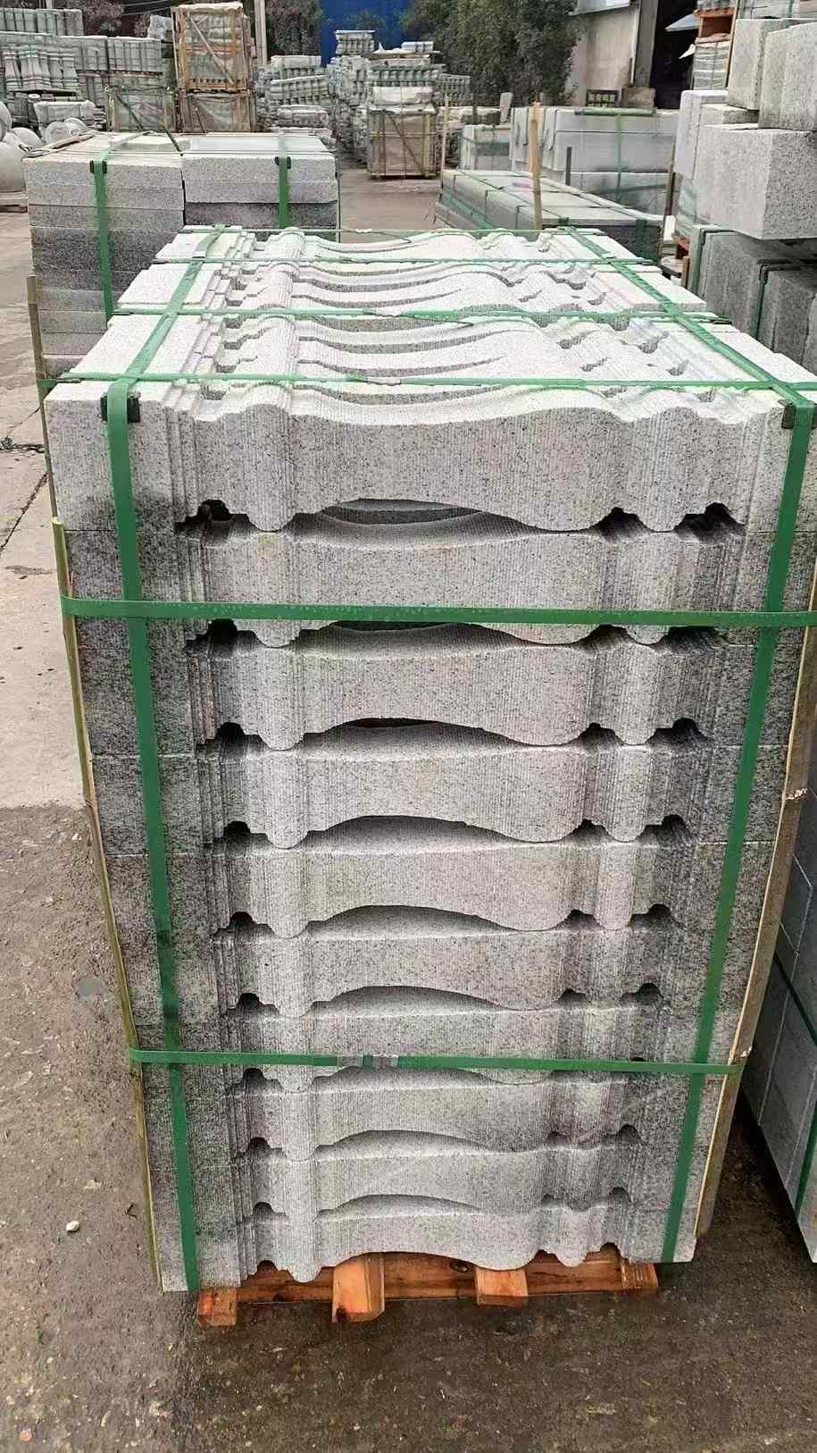 镇江 芝麻白方形拉丝面，栏杆花瓶柱