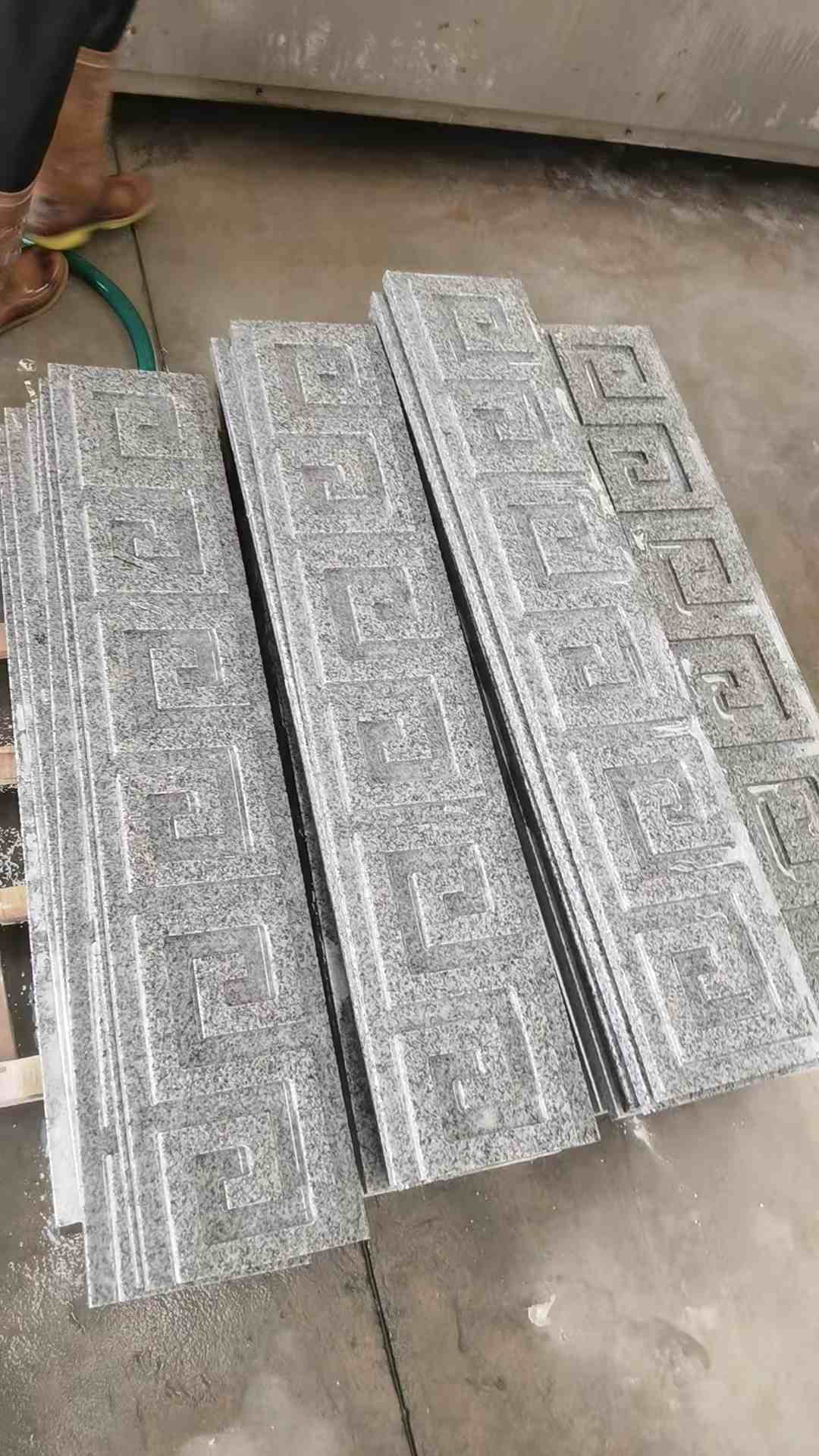 镇江 别墅回纹线条，雕刻