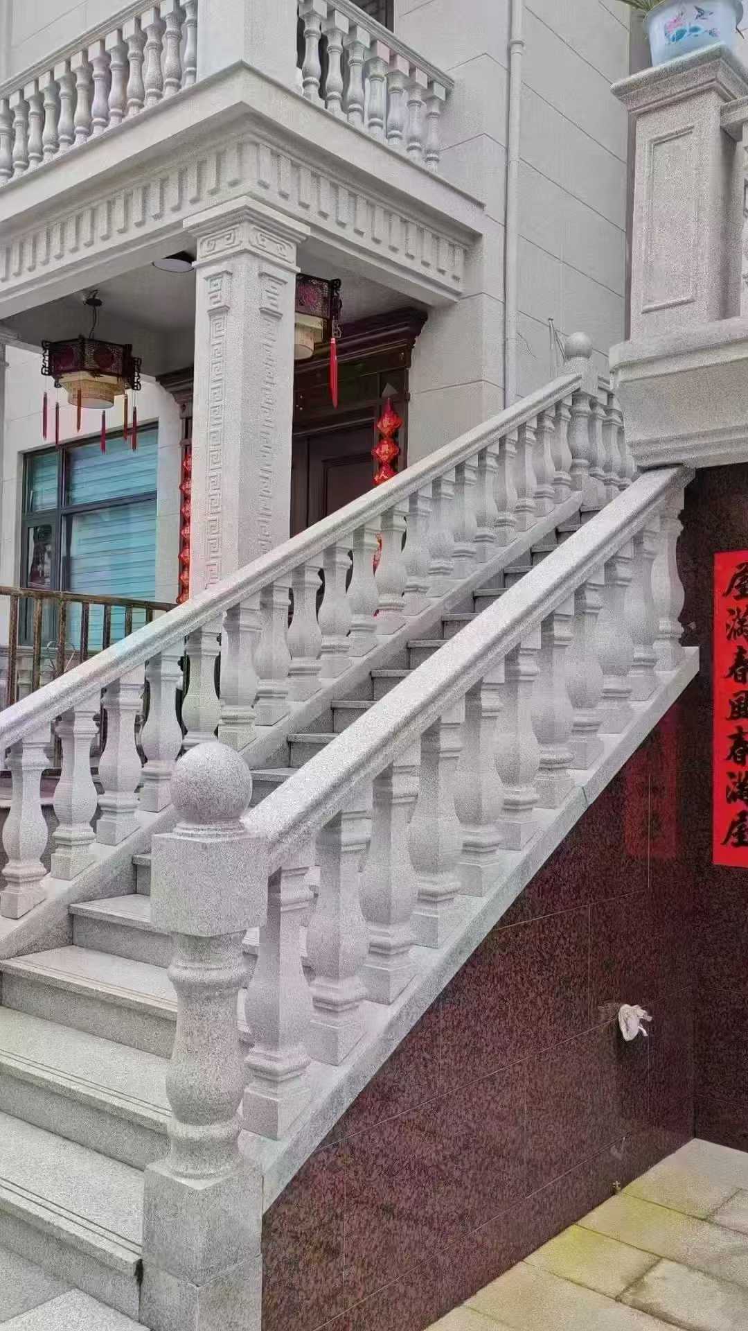镇江 天然石材 阳台庭院护栏、栏杆