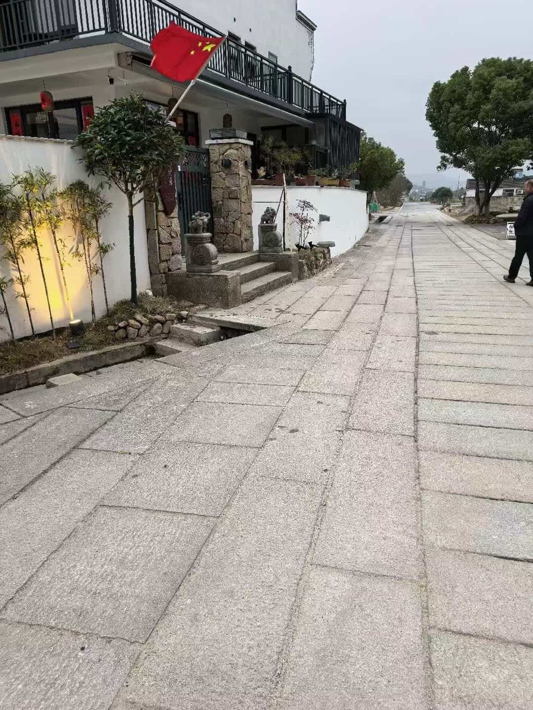 镇江仿古石铺装效果