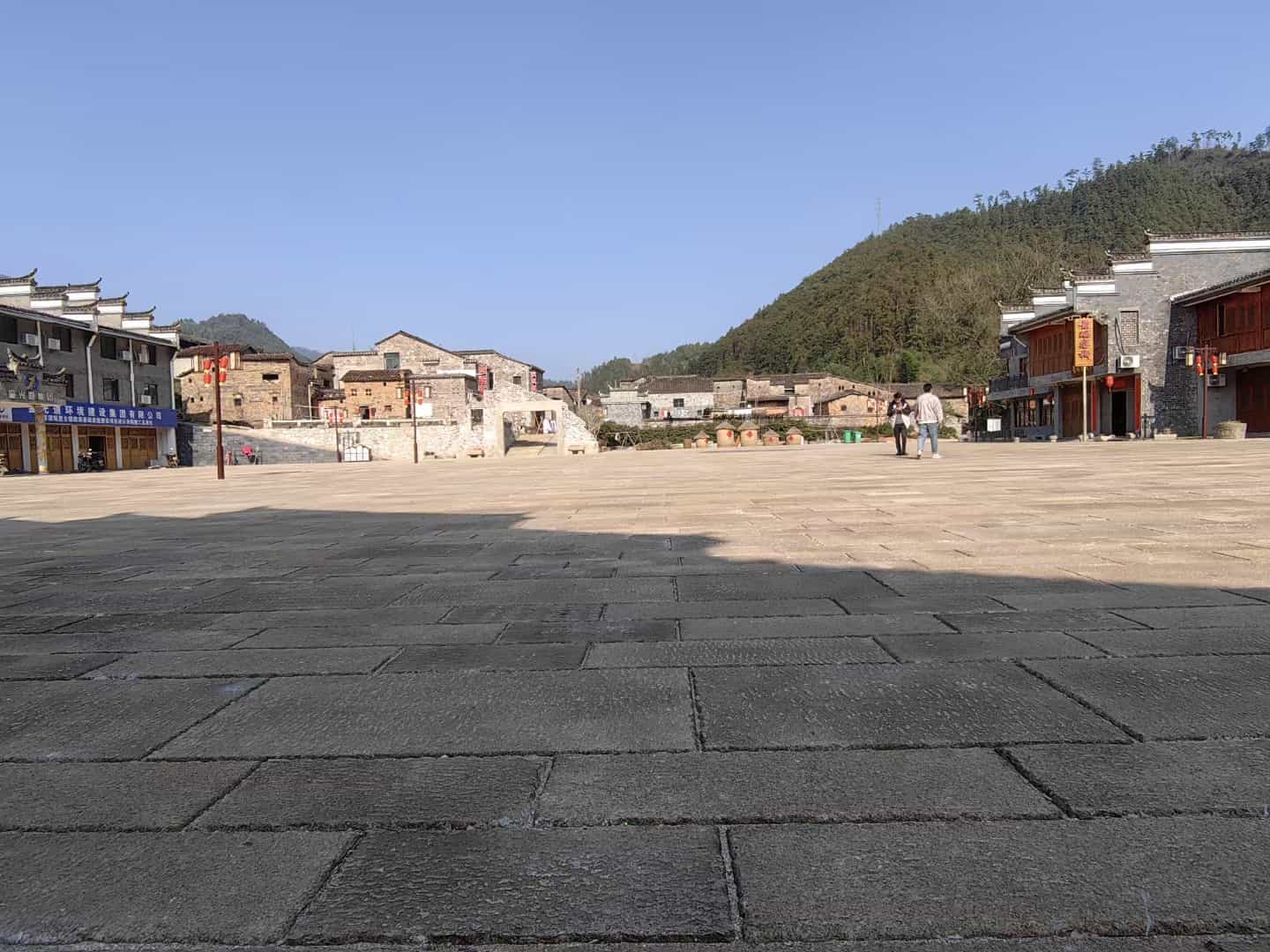 镇江仿古石铺装效果