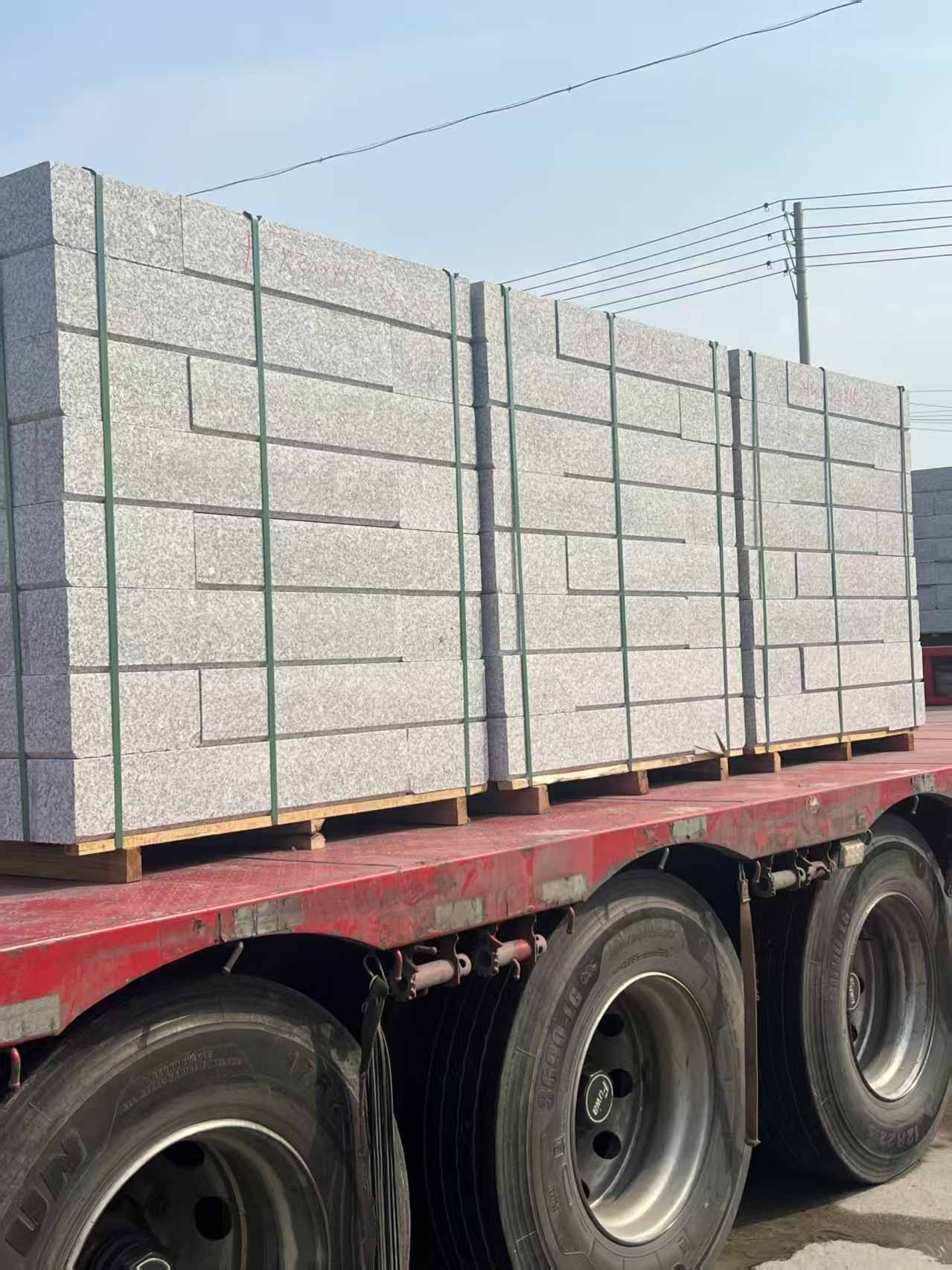 镇江 芙蓉白路沿石装车