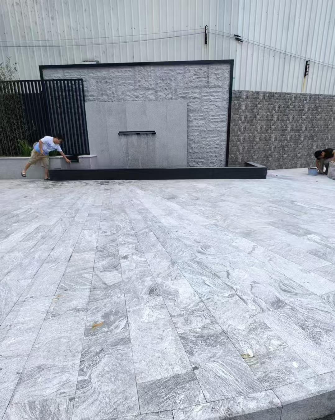 镇江 浪淘沙铺装效果